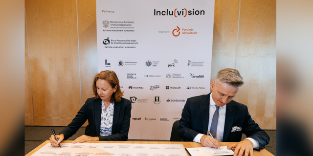 Podpisanie partnerstwa Inclu(vi)sion